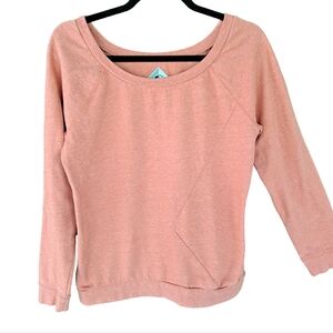 Volcom Moclov Crew Sweatshirt - Coral - Size Large